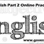 FSc English Part 2 online Test pdf