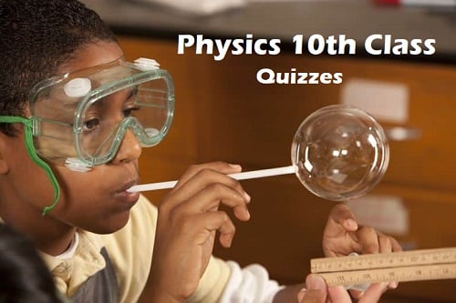 10th class physics online test