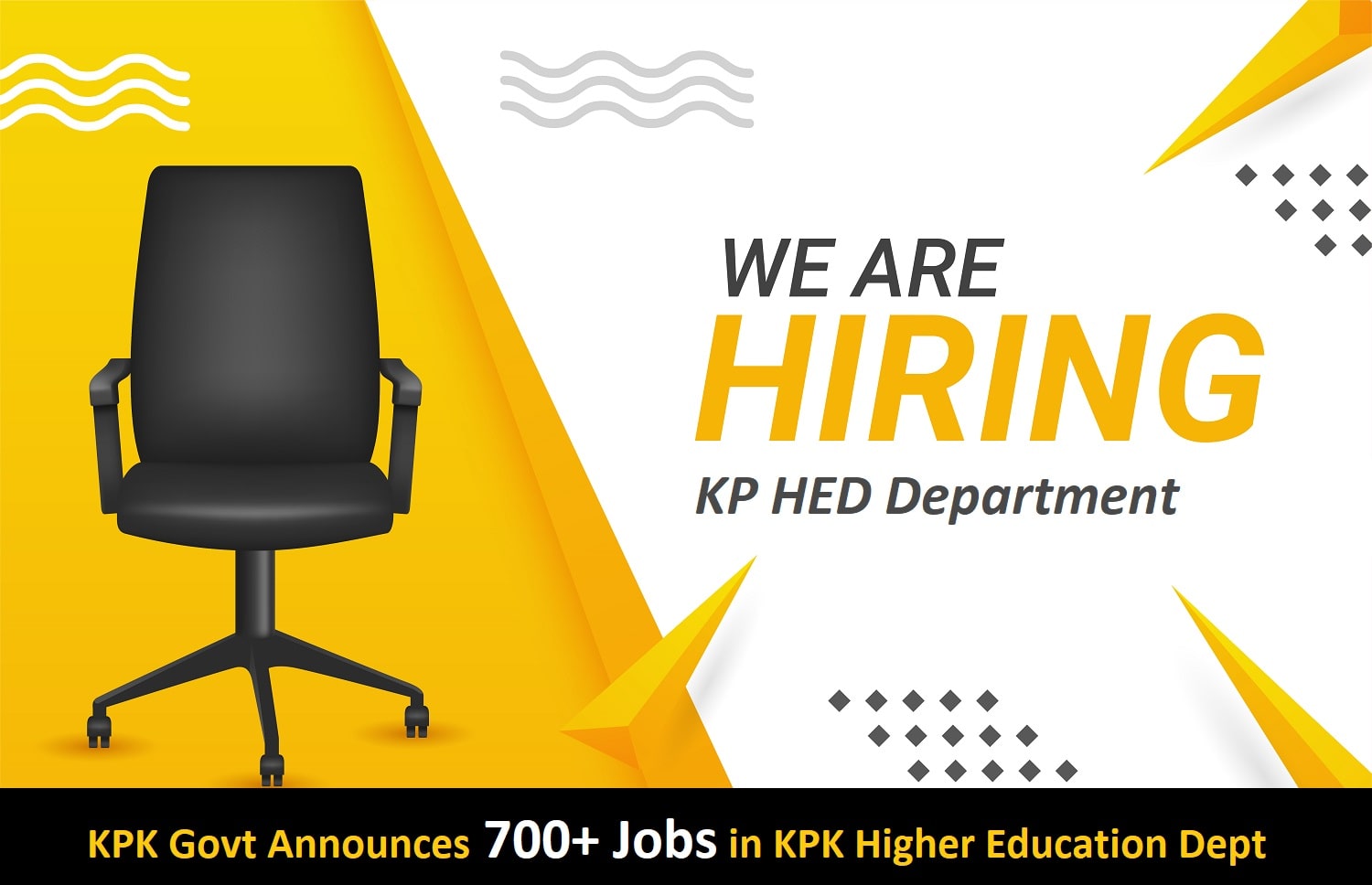 KPK Govt Announces 700+ Jobs in KP Higher Education Department