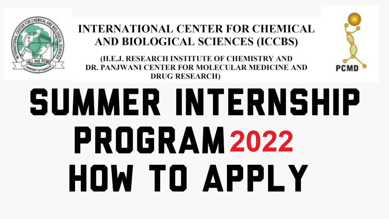 INTERNSHIP ALERT ICCBS UOK Internship Program for Students
