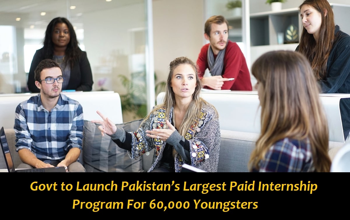Govt to Launch Pakistan’s Largest Paid Internship Program For 60,000 Youngsters