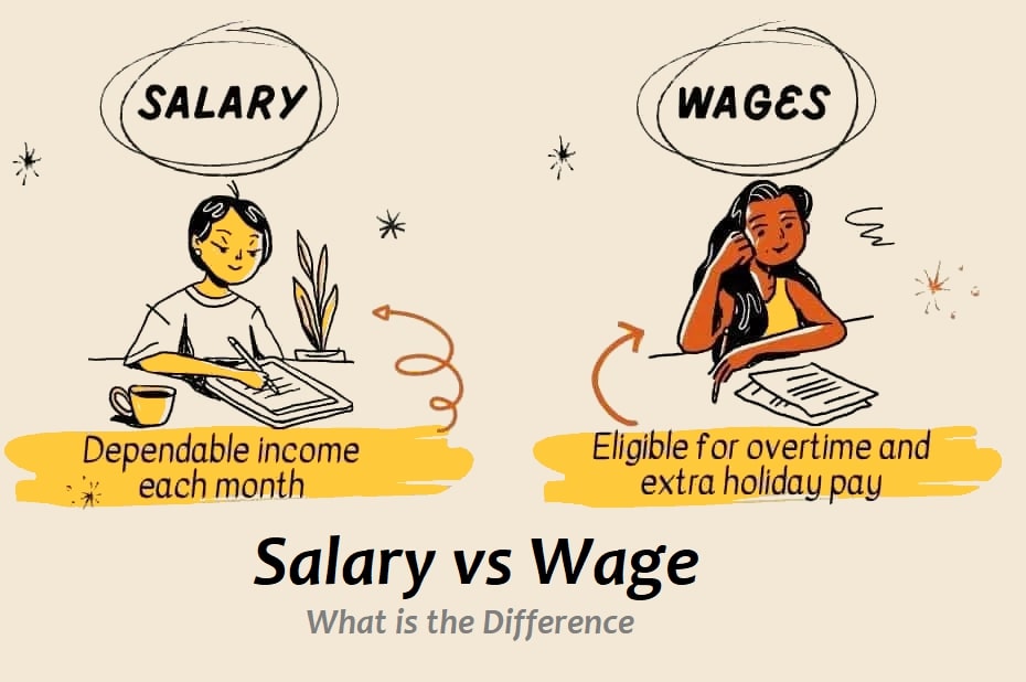 Salary vs Wage Difference Between Salary and Wages