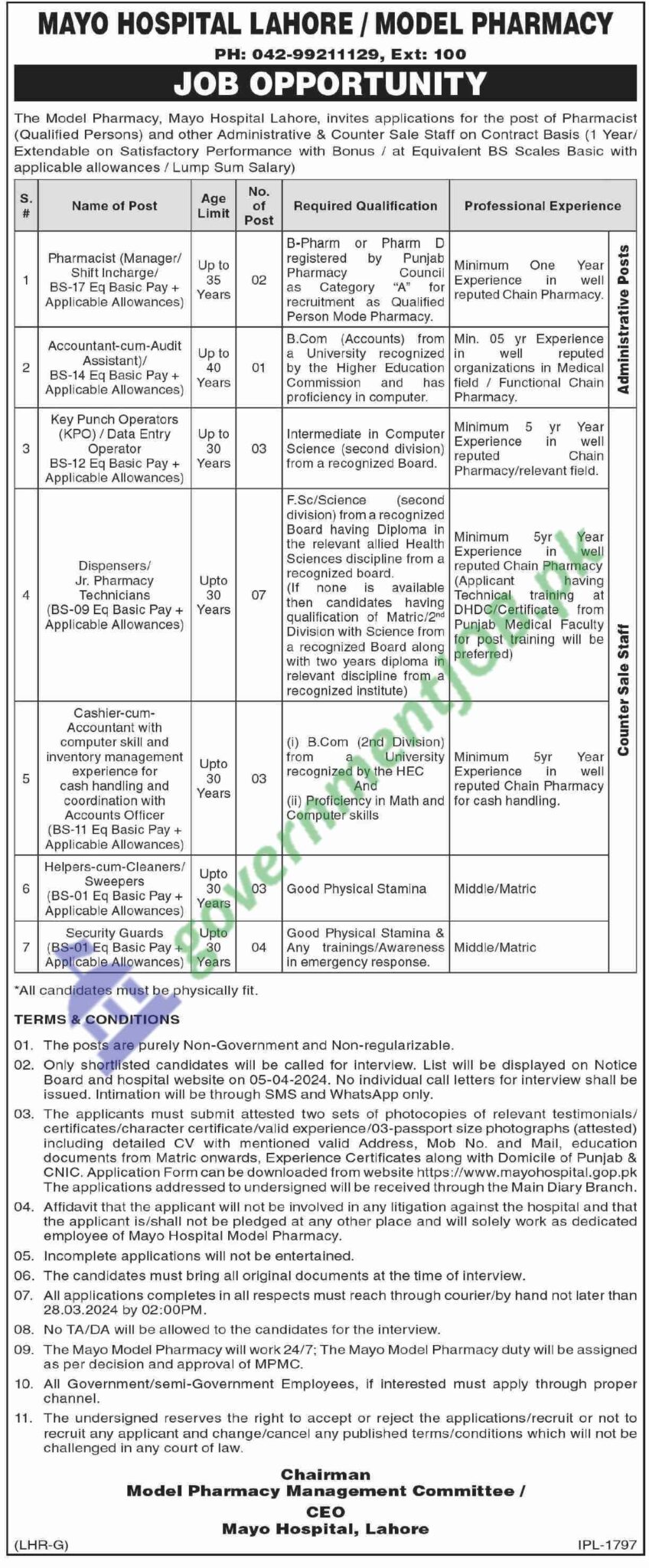 Mayo Hospital Lahore Jobs 2024 For Males Females   Mayo Hospital 848x2048 