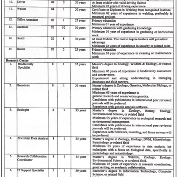 Driver Job Advertisement