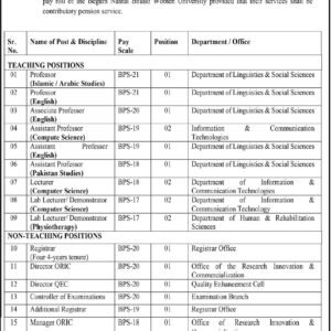 Lecturer (Computer Science) Job Advertisement