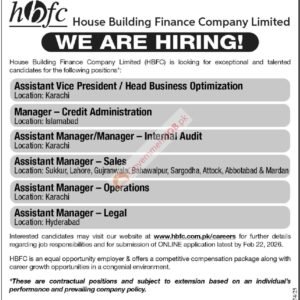 Business Optimization Job Advertisement