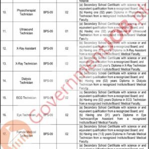 Dialysis Technician Job Advertisement