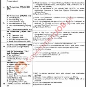 Fork Lifter Operator) Job Advertisement