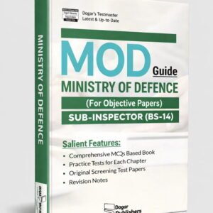MOD Sub-Inspector BS-14 Book Dogar Guide Latest Edition