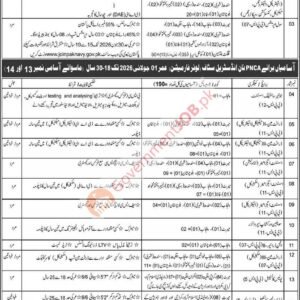 Workshop Supervisor (BPS-11) Job Advertisement