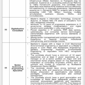 Procurement & Contract Management Specialist Job Advertisement