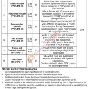 Training and Treatment Coordinator Job Advertisement