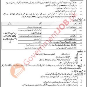 Sub Inspector (General Duty) Job Advertisement