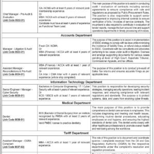 Dentist Job Advertisement