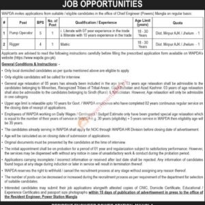 Rigger Job Advertisement