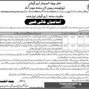 Engineering Officer (BPS-14) Job Advertisement
