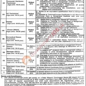 Computer Hardware Technician Job Advertisement