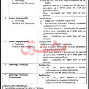 Cardiology Technician Job Advertisement