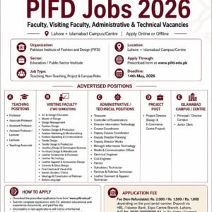 Treasurer Job Advertisement