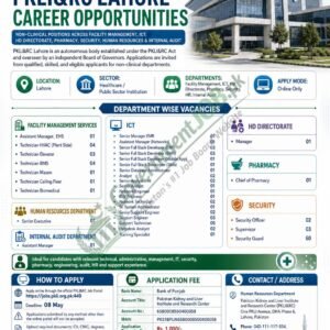 Assistant Manager Job Advertisement