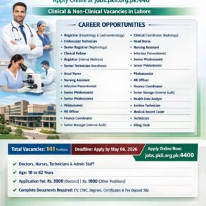 Health Data Analyst Job Advertisement