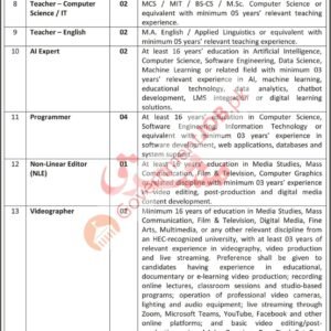 Teacher – Mathematics Job Advertisement