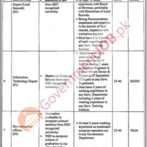 Caretaker Job Advertisement