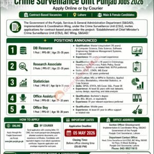 Statistician Job Advertisement