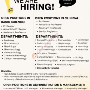 Associate Professor Job Advertisement