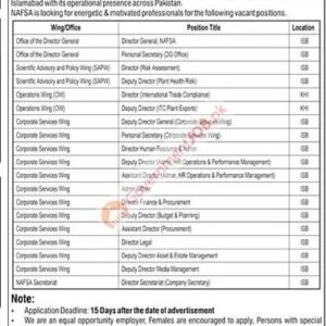 Director General Job Advertisement