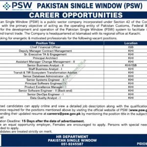 Principal Software Engineer – II Job Advertisement