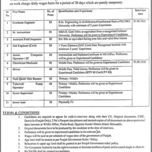 Graduate Engineer Job Advertisement