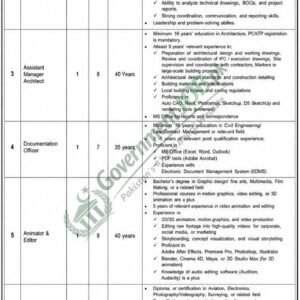 Assistant Manager — Architect Job Advertisement